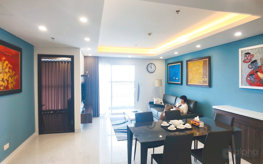 Hanoi Aqua Central 3 bedroom apartment for rent in Yen phu