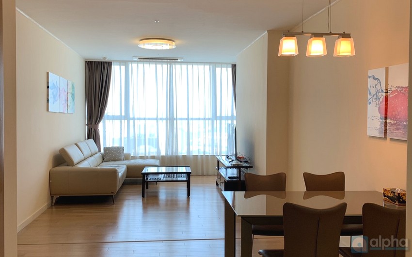 Cho thuê căn hộ 03 phòng ngủ, nội thất đẹp tại Keangnam Landmark