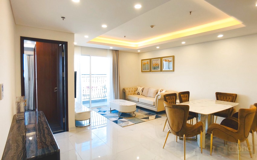 Cho thuê căn hộ 3 phòng ngủ cao cấp tại dự án Aqua Central.