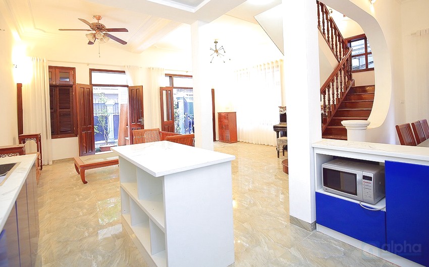 Garden house with 04 bedroom in Dang Thai Mai for rent