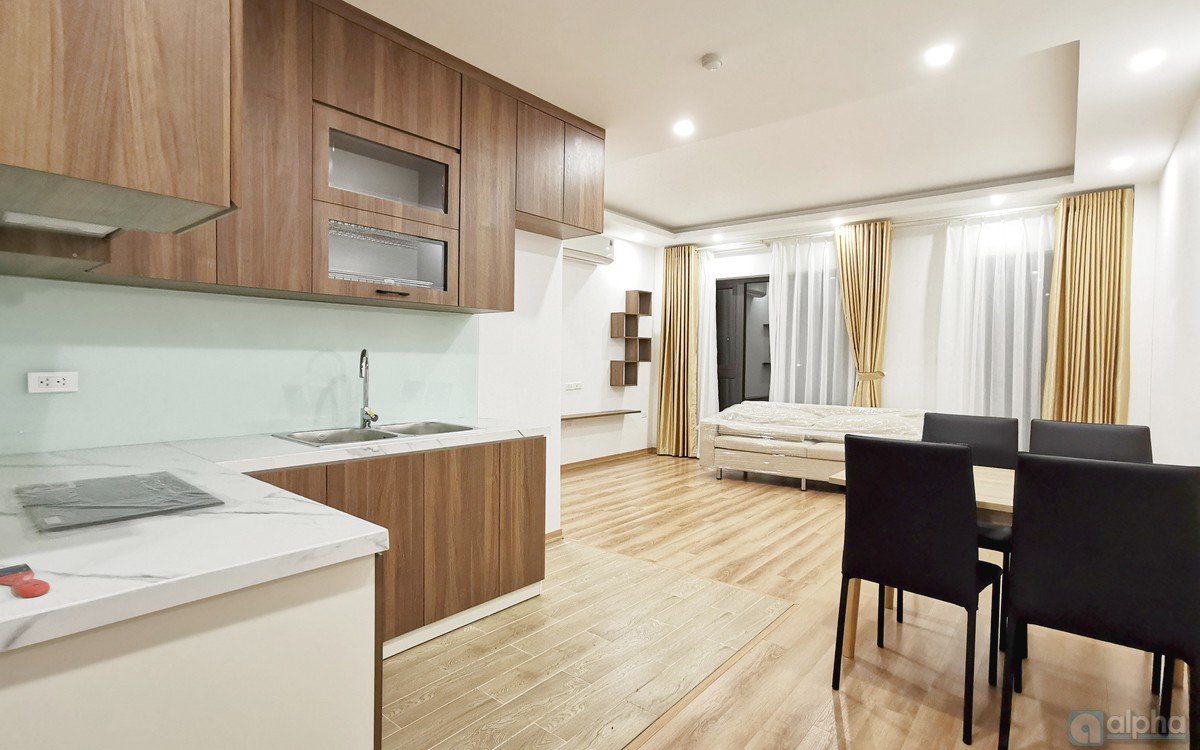 A serviced apartment for rent in Van Bao street, Ba Dinh district