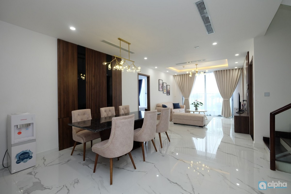 Cho thuê căn hộ Duplex nội thất hiện đại tại SunShine City