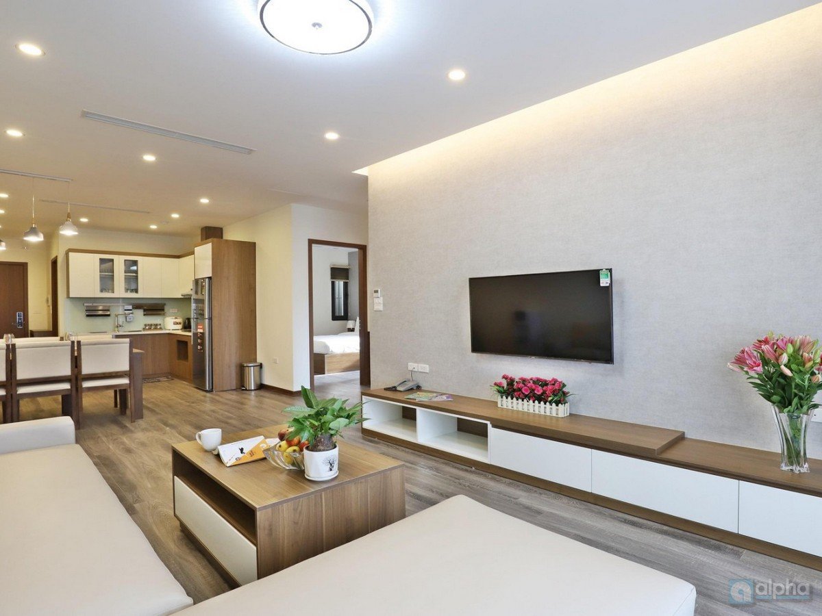 Nice service apartment in Tay Ho street for rent