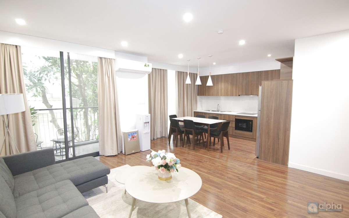 Bright apartment is located on Tay Ho Street