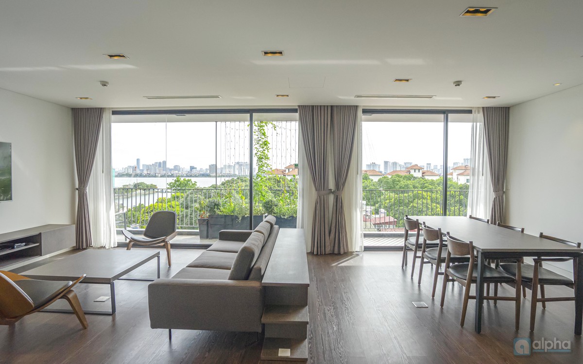 Eye-catching vision apartment for lease in To Ngoc Van