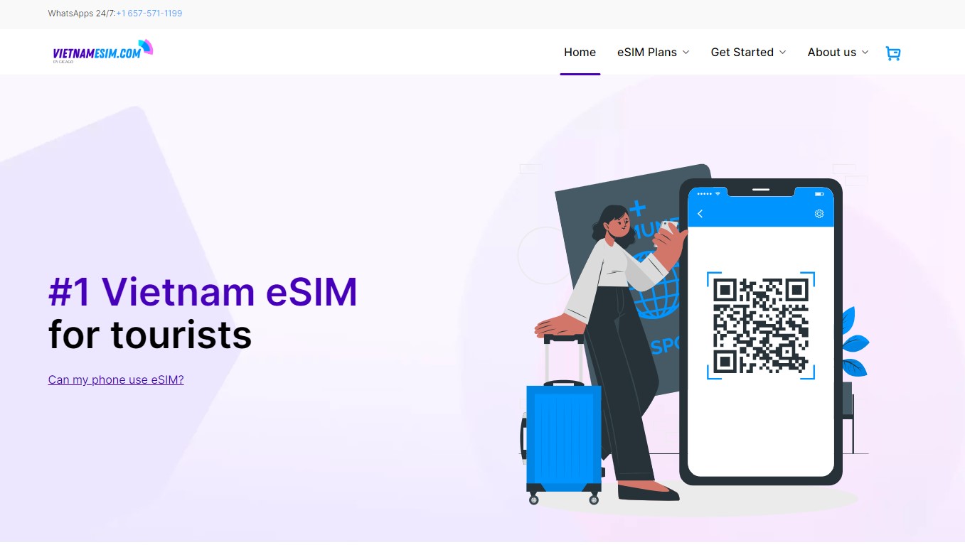 VietnameSIM - Best Vietnam eSIM providers at local rates