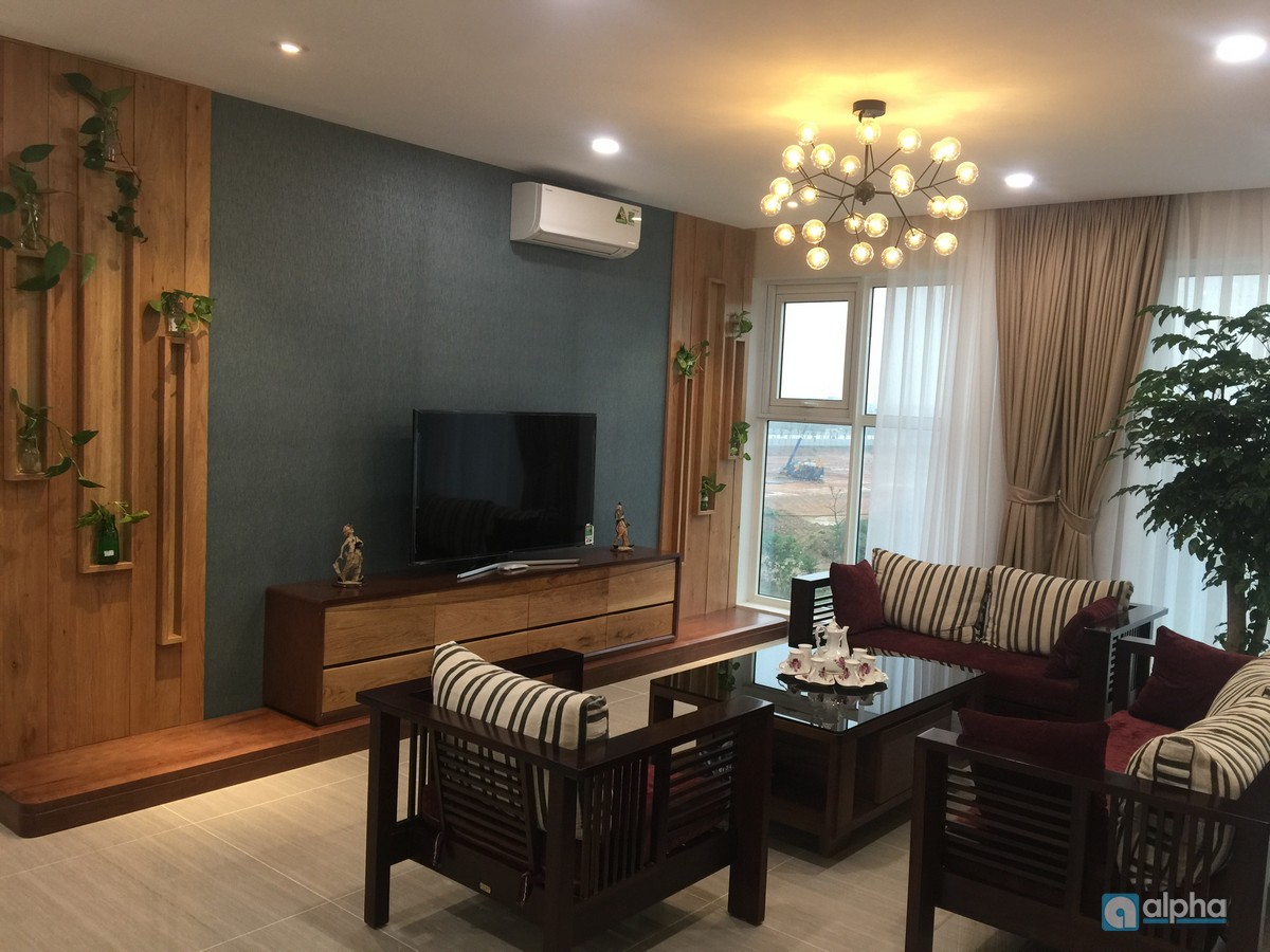 Căn hộ 3 phòng ngủ Ciputra – nội thất đẹp, view sân golf.