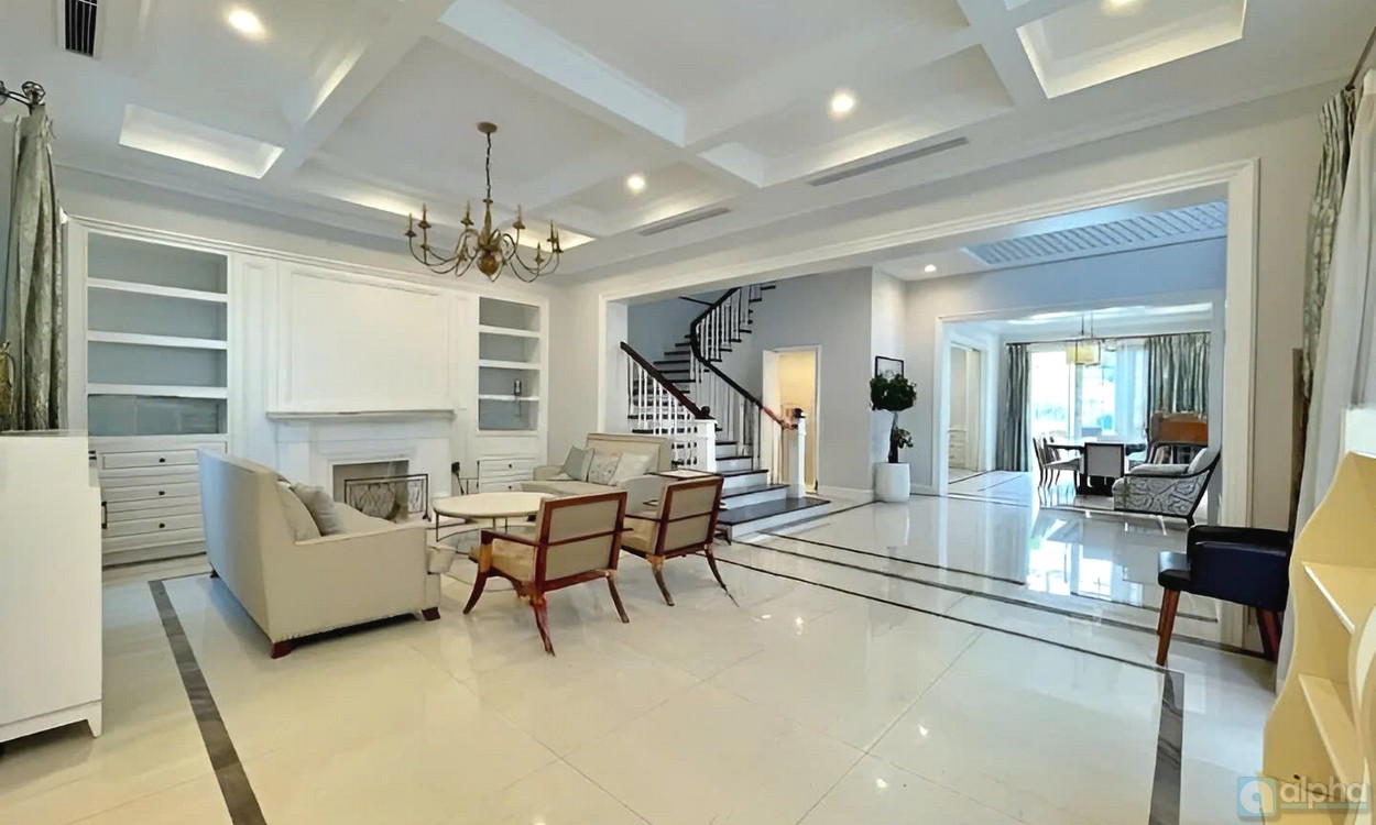 Semi- Detached villa for rent in Anh Dao, Vinhome Riverside