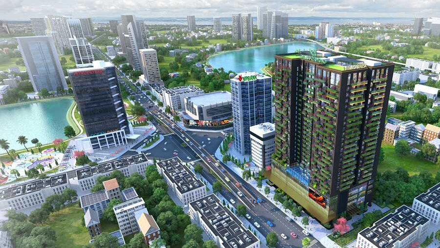 Cho thuê căn hộ tại Green Diamond 93 Láng Hạ