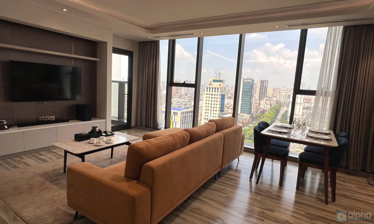 Cho thuê căn hộ dịch vụ hiện đại 2 PN Grandeur Place Giảng Võ Cho thuê căn hộ dịch vụ hiện đại 2 PN Grandeur Place Giảng Võ