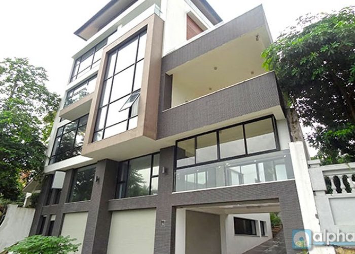Unique Mansion for rent in Tay Ho, vast bedrooms, Lake view