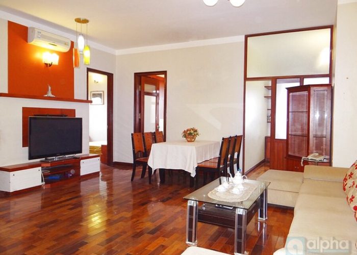Spacious apartment for rent in Ba Dinh district, Fully furnished