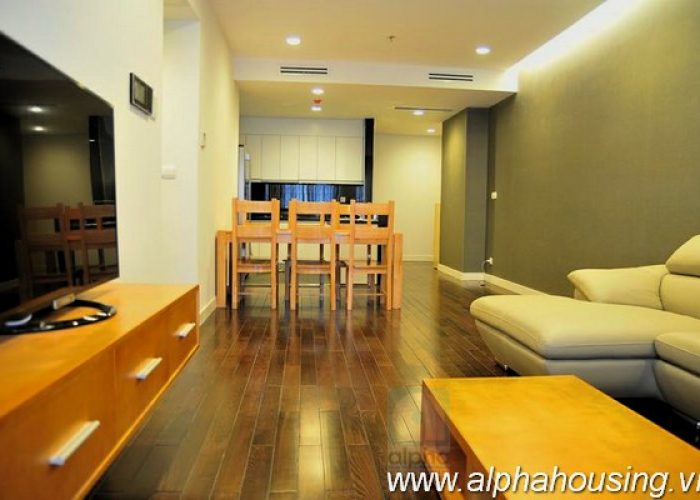 Good quality & modern style apartment for rent in Lancaster, Ba Dinh, Ha Noi