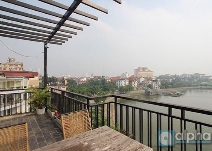 Service apartment for rent in To Ngoc Van street, lakeside view
