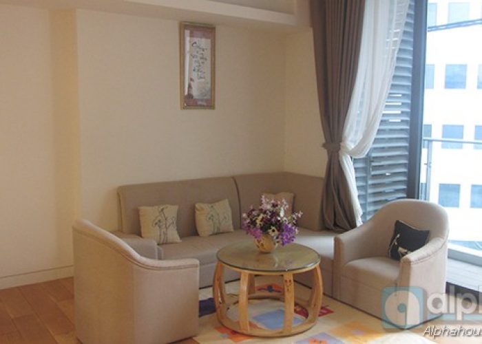 Luxury Three bedroom Apartment for rent at Indochina Plaza Hanoi Block