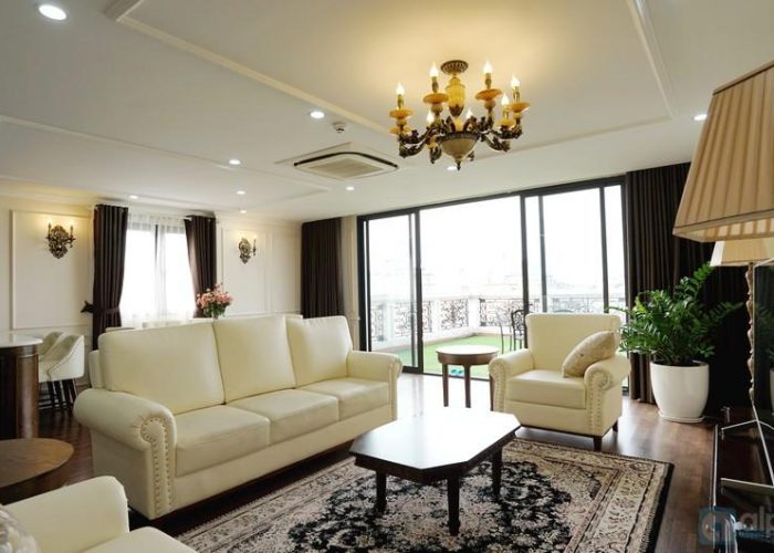 2 BR, 3WC apartment in Penthouse at Tran Xuan Soan street, Hoan Kiem