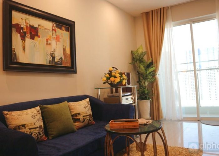 Stylish design with 2 bedrooms apartment at L3 tower Ciputra for rent!
