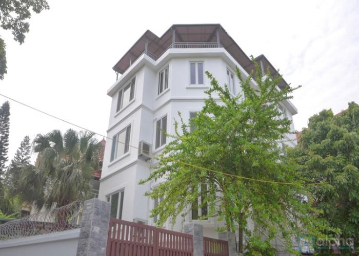 Spacious 4 Bedroom mansion with in door swimming pool for lease in To Ngoc Van street