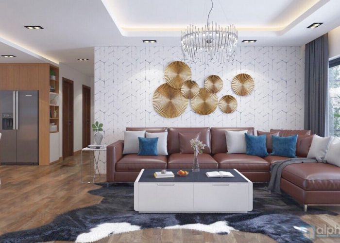 Four bedroom apartment in Goldmark City, 168 sq.m, modern style