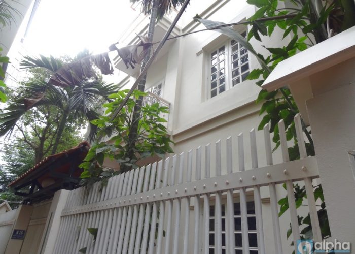 Charming house for rent in Tay Ho area, quality and peaceful place