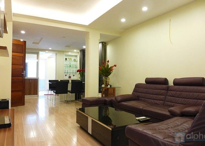 Brand-new two bedroom apartment for rent in Giang Vo, near Lancaster Building