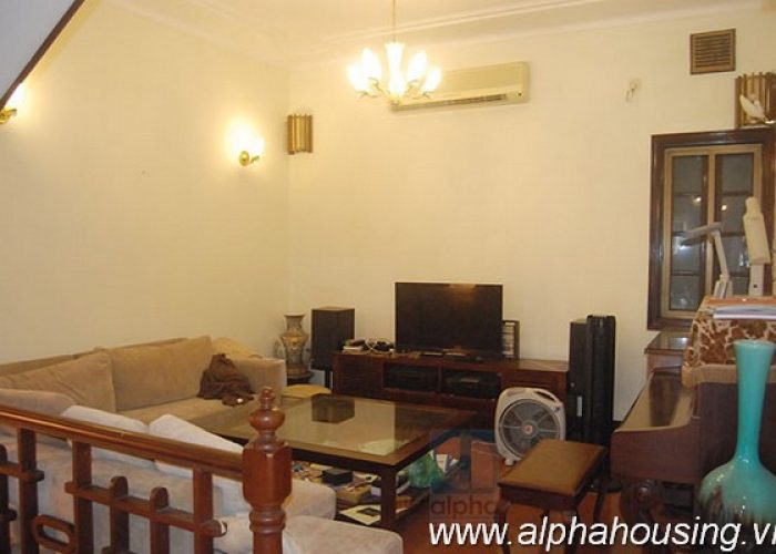 A beautiful house with modern furnished in Hoan Kiem for rent