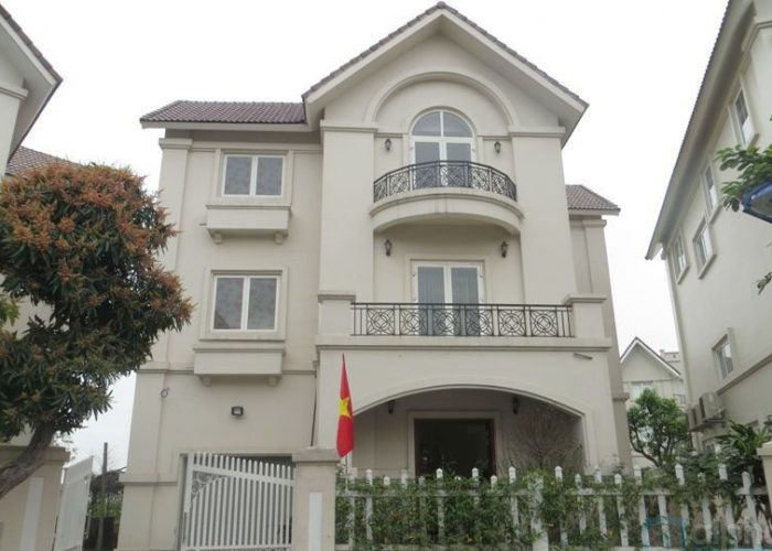 Five bedrooms villa in Vinhomes Riverside Long Bien, Ha Noi for rent