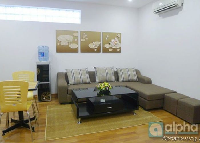 One bedroom servced apartment for rent in Ba Dinh, Ha Noi.
