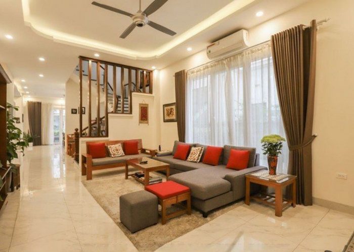 Cho thuê biệt thự phong cách nhẹ nhàng tại Vinhomes Riverside