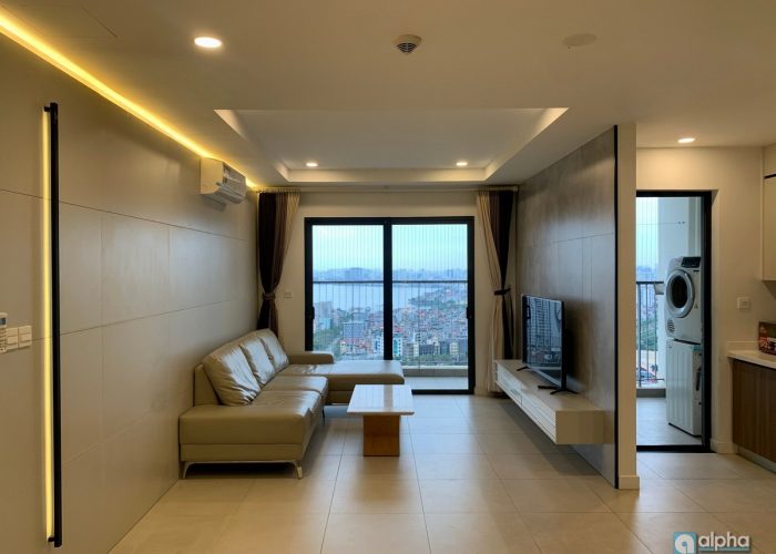 Lake view on high floor apartment to lease in Kosmo Tay Ho