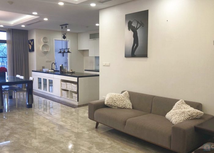 Modern 3 bedroom Apartment with Lake view at Platinum, Ba Dinh