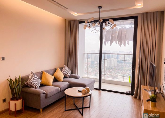 Vinhomes Metropolis apartment with modern space in the city center for rent