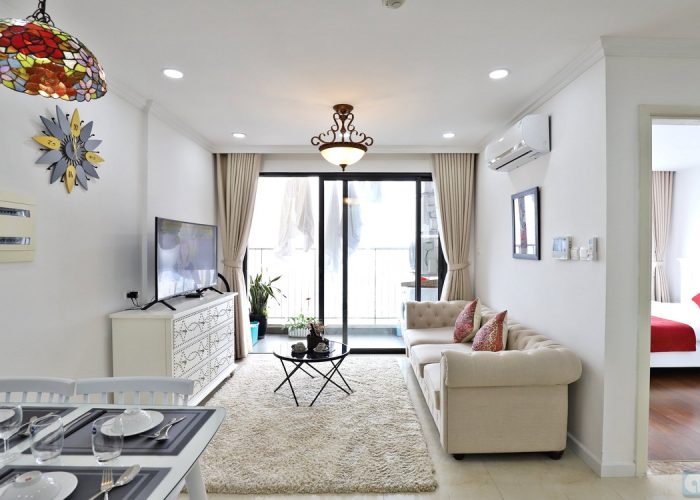 Modern furnished 02 bedrooms apartment in D’Capitale Ha Noi