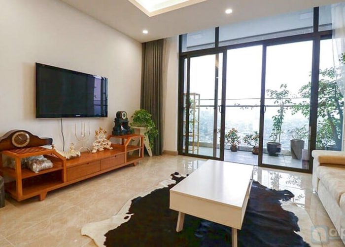 Two bedroom apartment to rent in Sun Grand City Thuy Khue