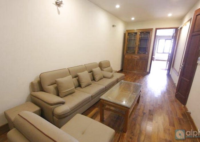 Two bedrooms apartment for rent in Thuy Khe, Ba Dinh