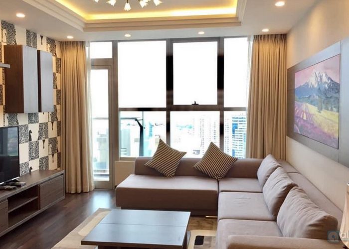 High floor apartment for rent in Thang Long Number one