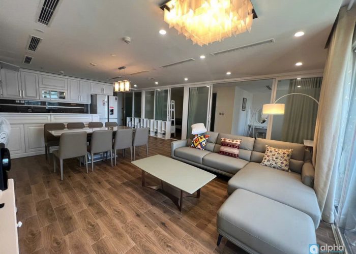 Căn hộ D’. Le Roi Soleil tông màu sáng với nhiều không gian mở